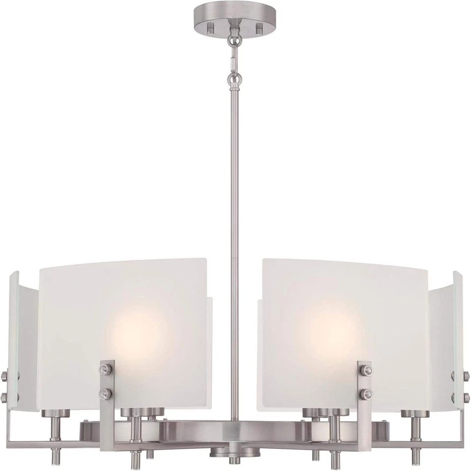 Westinghouse Lighting 6369400 Enzo James, acabado níquel cepillado Foto 4 de 4