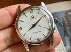 Vintage OMEGA Seamster Manual Wind 2759/2761 Refinished Dial 34mm Watch - RUNS
