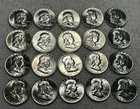 1959 D CH BU FRANKLIN HALF DOLLAR ROLL / 20 COINS - SHARP ORIGINAL ROLL