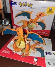 CHARIZARD - 222 PCS - Mega Bloks Building Brick Set Pok mon - Complete