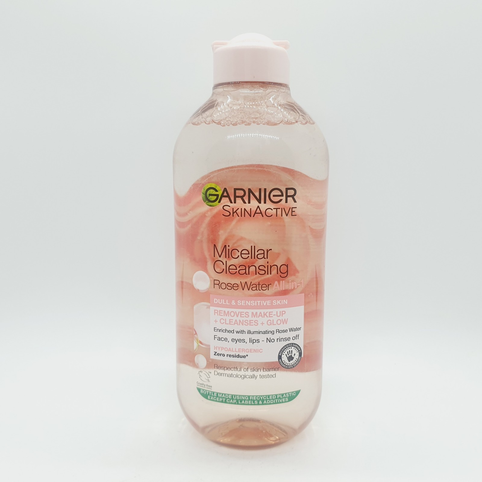 Garnier SkinActive Micellar Rose Water Cleanse & Glow Sensitive Skin Care 400ml