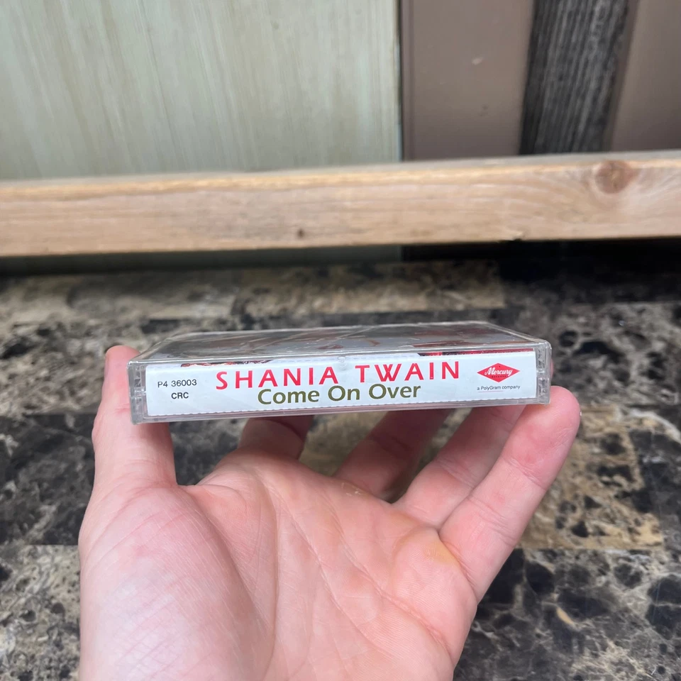 Shania Twain Come On Over Cassette Tape Mercury Records 1997 NEW SEALED - Image 4 of 4