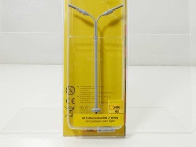 Brawa 5400 Peitschenleuchte 2-armig Lampe Spur H0 WIE NEU! OVP 1702-15-52