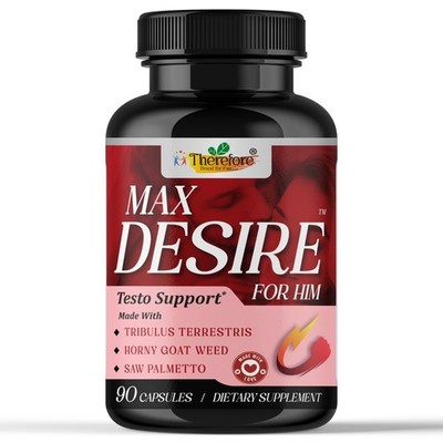 Male Performance & Vitality Support, Libido, Drive, Stamina Blend Support 90 Cap