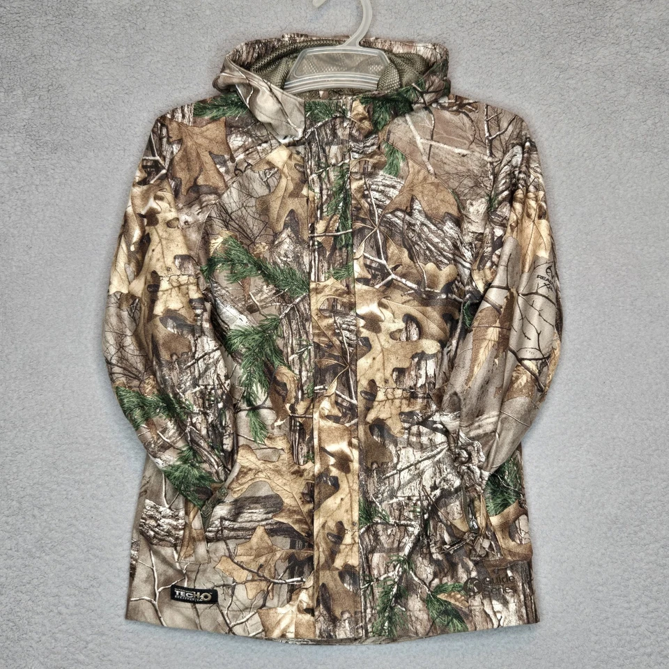 Gander Mountain Guide Series TecH20 Waterproof Real Tree Full Zip Jacket Adult S - Image 2 of 4