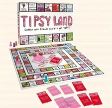 Tipsy Land Board Game Drinking Game