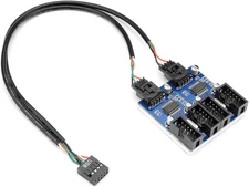 USB 2.0 Splitter Male 1 to 4 Female Motherboard USB Splitter USB 2.0 Splitter Mo