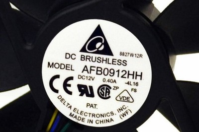 Brand NEW Delta AFB0912HH 4-Pin PWM Function Computer Fan DC 12V (92x92x25MM)