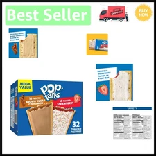 54.1oz Toaster Pastries Variety Pack - Frosted Strawberry & Brown Sugar Cinnamon