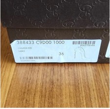 Gucci Women Black Leather Horsebit