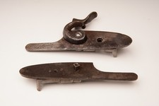 T Parker Sxs Double Barrel Side By Side - Left Right Lock Plate Pair Locks