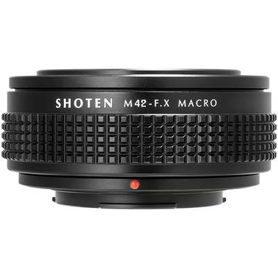 SHOTEN Mount Adapter Objektivseite: M42 / Gehäuseseite: Fujifilm X mit Helico...