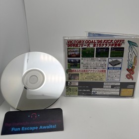 J LEAGUE VICTORY GOAL 96 Sega Saturn SS Japan Import US Seller