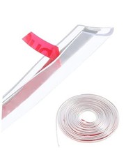 16Ft Car Door Protectors, Universal Fit Rubber U Shape Door Edge Trim, Clear