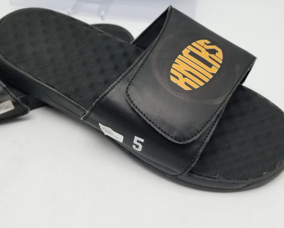 Fanáticos Auténticos DENNIS SMITH JR Temporada Usadas Sandalias/Diapositivas Pistones Knicks Foto 4 de 4