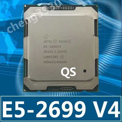 Intel Xeon E5-2699 v4 QS SR2JS PROCESSOR LGA 2011-3 2.2GHz 22 Core CPU Processor