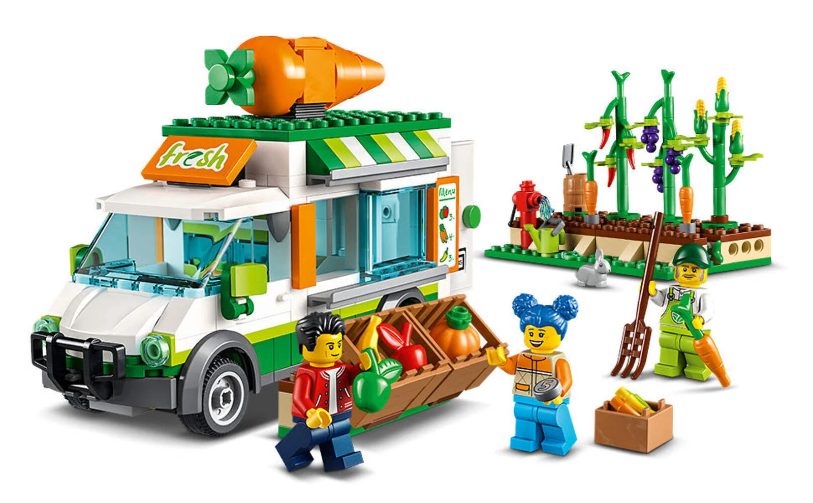 LEGO City Farmers Market Van 60345