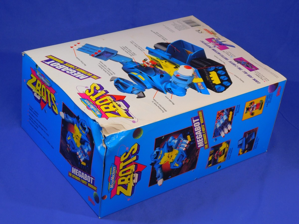 MICRO MACHINES Z-BOTS MEGABOT 1997 SEALED 2ND VERSION BOX MICRO MACHINES Z-BOTS MEGABOT 1997 SEALED 2ND VERSION BOX