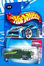 Hot Wheels 2004 First Editions #19 Hardnoze Merc 1949 Green w/ Tampo Flaws