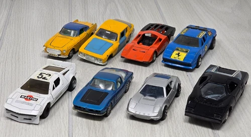 Vtg Diecast Pull Back Race Cars Made in Hong Kong, England & Italy - You Choose
