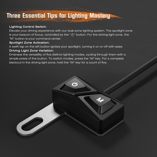 NOVSIGHT CYBER 6'' LED Pods Work Lights Flood Spot Lamp For Jeep Driving Offroad - Picture 3 of 16