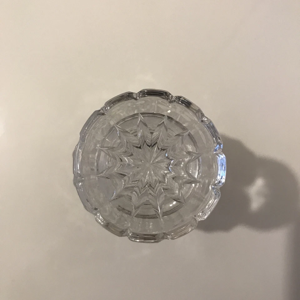 Decanter Vodka Whiskey Cognac 23 Oz/700 ml Wine Czech Bohemian Crystal# 3 - Image 3 of 4