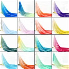 Gradient Color Chiffon Fabric for DIY Sewing Costume Dance Dress Hanfu Scarf