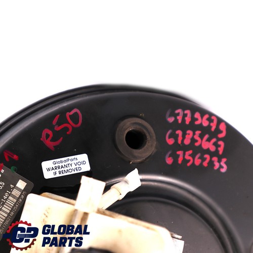 Mini Cooper R50 R52 1 Brake Servo Unit Master Cylinder Expansion Tank 6778723 - Picture 3 of 12