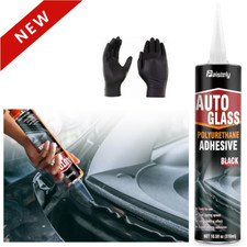Auto Glass Polyurethane Windshield Adhesive Sealant High Bond Strength Black