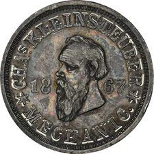 1867 Milwaukee WI-MI-25A. Chas. Kleinsteuber - Mechanic - Small Machinery