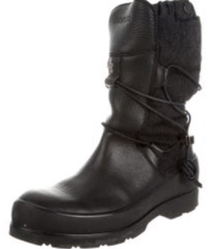 Mens Moncler Bernoises Leather Boots 