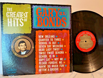 Gary US Bonds LP Greatest Hits, Small Print Variant on Label, LLP 3003, 1962
