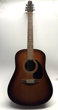 Vintage Seagull Folk Acoustic Guitar S6+ Tobacco Sunburst - Made In Canada