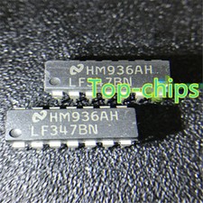 1PCS LF347BN Wide Bandwidth Quad JFET Input Operational Amplifiers 