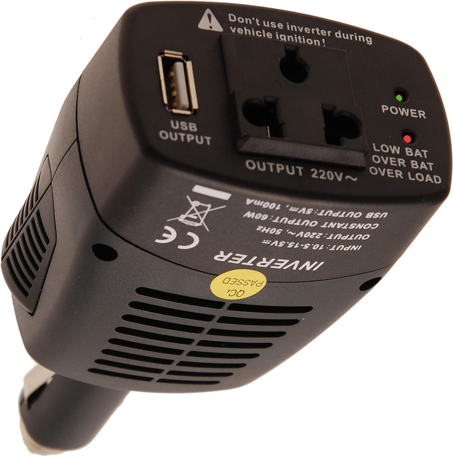 OFFERTA Inverter 12V 230V 60W USB | Convertitore Tensione per Auto