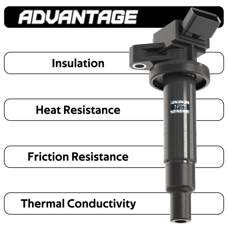 Bujía de iridio bobina de encendido 4 piezas para Chevrolet Prizm Pontiac Vibe 94859442 Foto 4 de 4