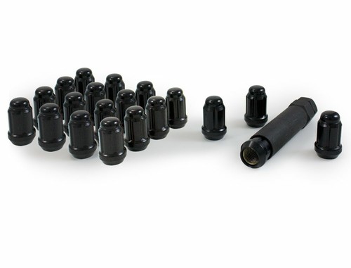 Gorilla Automotive 21123BC Small Diameter Acorn Black 5 Lug Kit 12mm x 1.25 - Picture 2 of 3