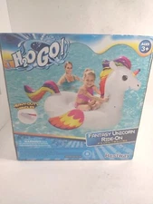 Pool Float.H20GO Bestway Fantasy Unicorn Ride-On Pool Float 61" x 47" New In Box