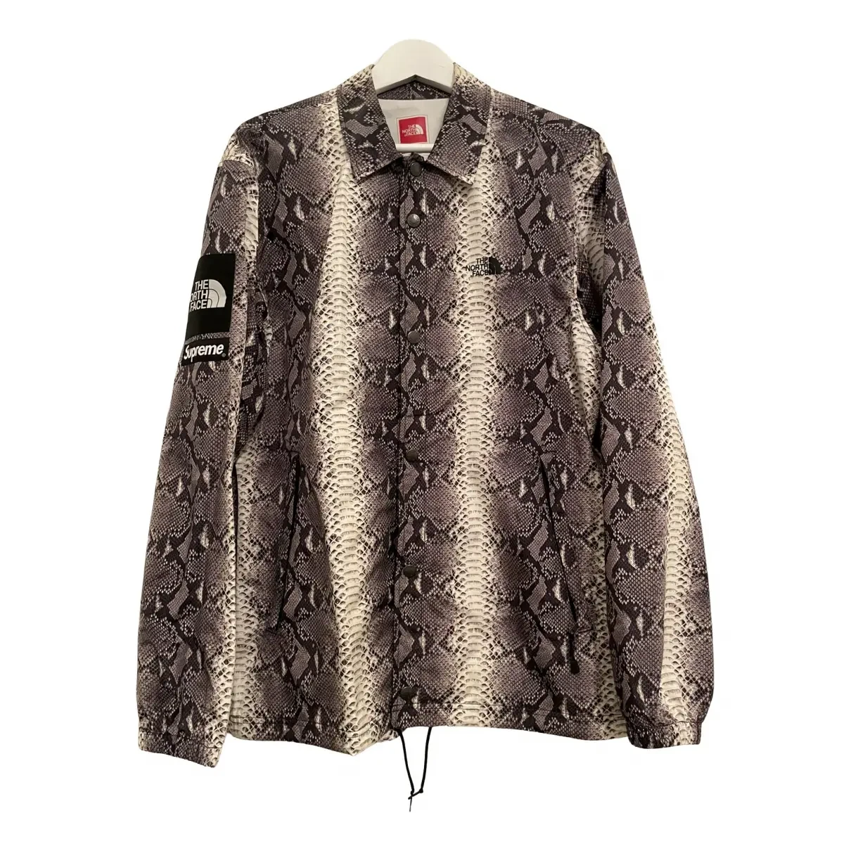 Veste d'entraîneur en peau de serpent Supreme The North Face taille moyenne DS tnf M