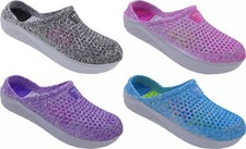 Damen Sauna Schuhe Sandale Badeschuhe Clogs Hausschuhe Gartenclog Nr. 545