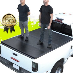 For 02 09 Dodge Ram Truck 6 5ft Short Bed Hard Solid Tri Fold Tonneau Cover Kit Ebay