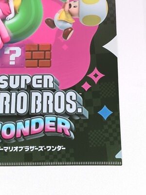 Peach Super Mario Bros. Wonder × Seven-Eleven A4 Clear File