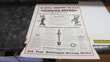 Old IHC    McCormick   Deering    Primrose   Cream Separator  Sale  Poster