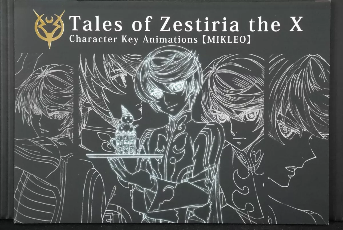 Tales of Zestiria X Character Key Animations 'Mikleo' Book - JAPAN