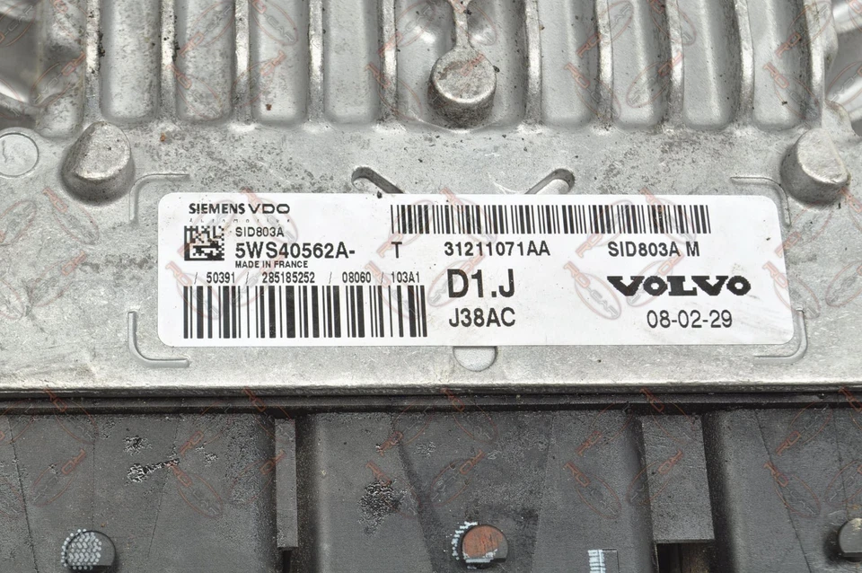 VOLVO S40 II 2.0 D 136CV Centralina Motore 31211071 - Immagine 2 di 4