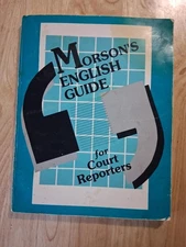 Morson’s English Guide (First Edition) Stenographer Book