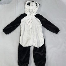 NEW Toddler Child Baby Panda Plush Costume One Piece 18-24 Months Unisex Pajama
