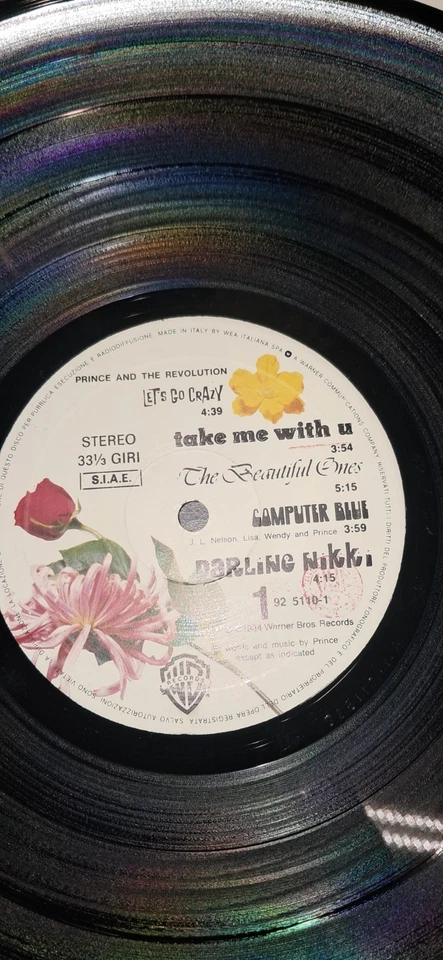 Prince and The Revolution Purple Rain · Lp, foto 4 di 5