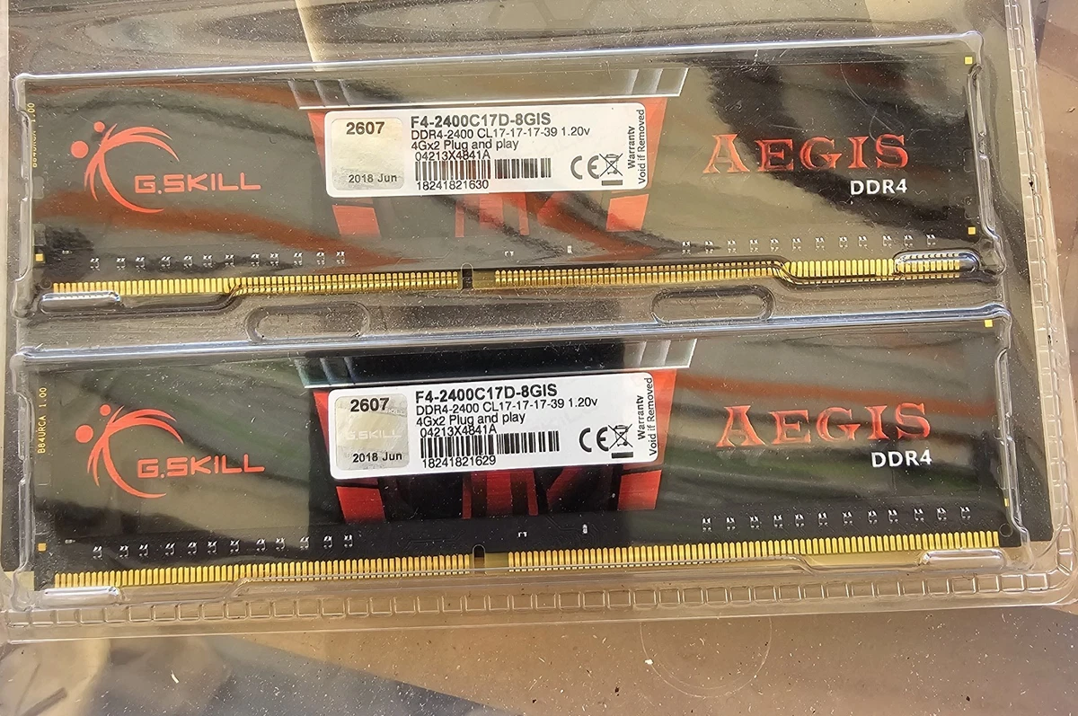 G. SKILL PC4-19200 (DDR4-2400) Bus Speed DIMM Computer Memory (RAM