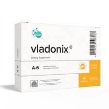 Vladonix A-6 Original Khavinson Natural Thymus Peptide Bioregulator 60 Capsules